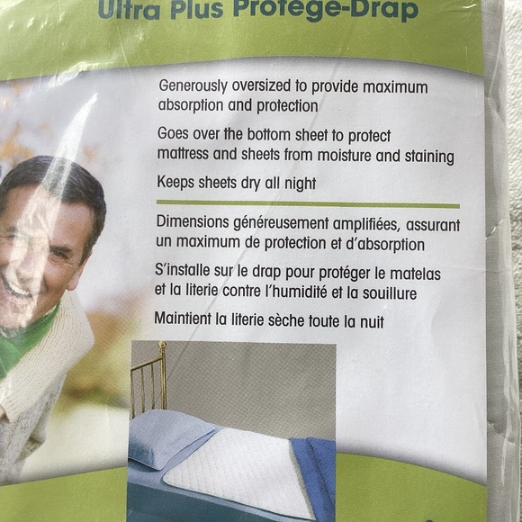 Waterproof Bed Pad, Set of 2 - Picture 2 of 4